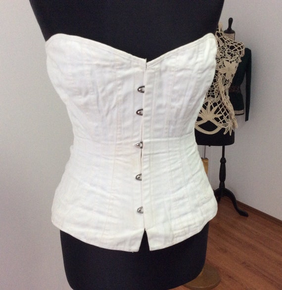 on SALE Victorian Corset , Antique Corset , Edward