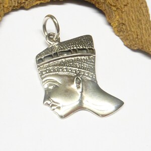 Pendant silver, motif pendant "Cleopatra" made of sterling silver, jewelry for women