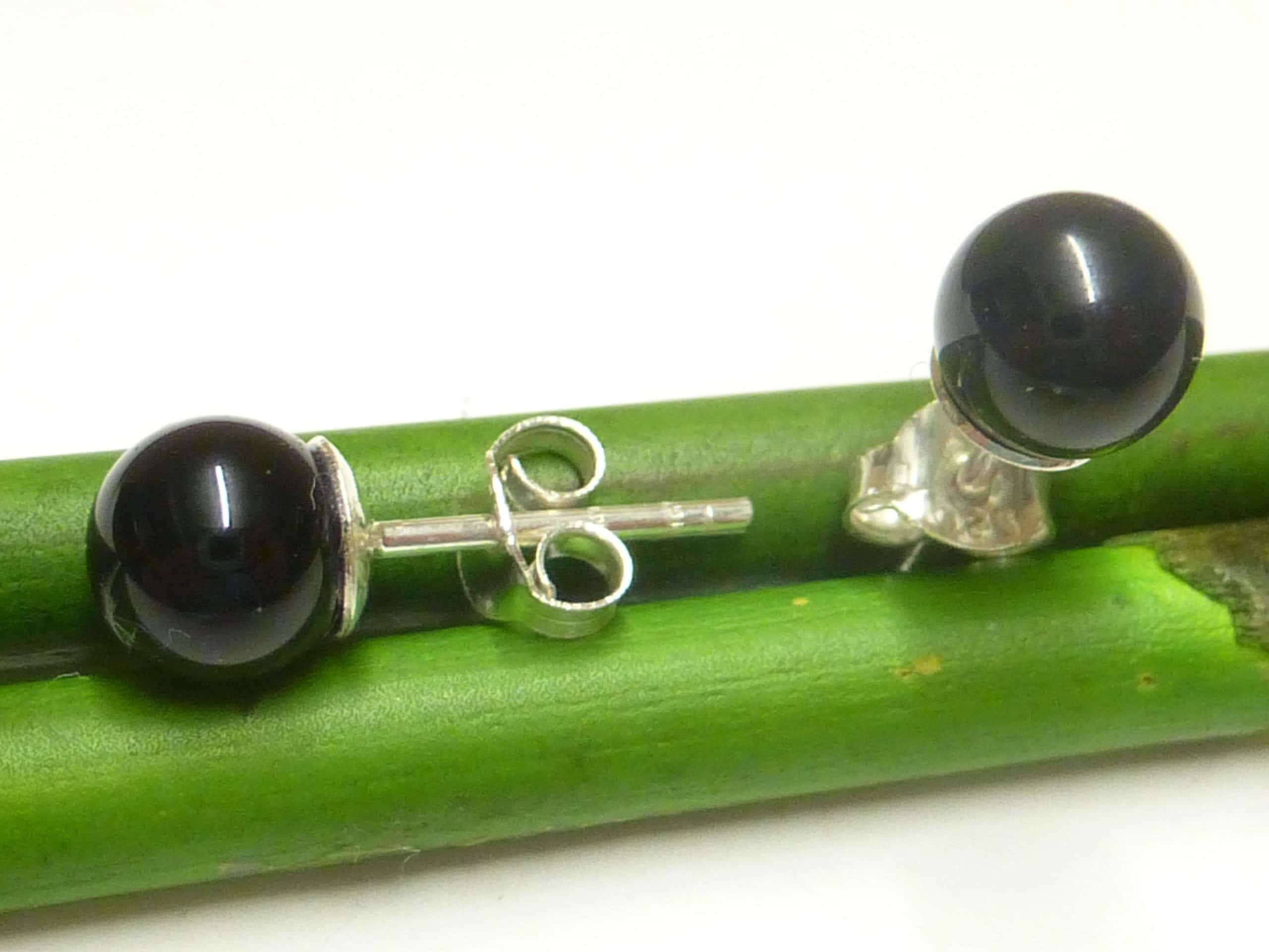 Orecchini di lusso con gemme in argento con pietra principale onice onice | Acquisti Online su