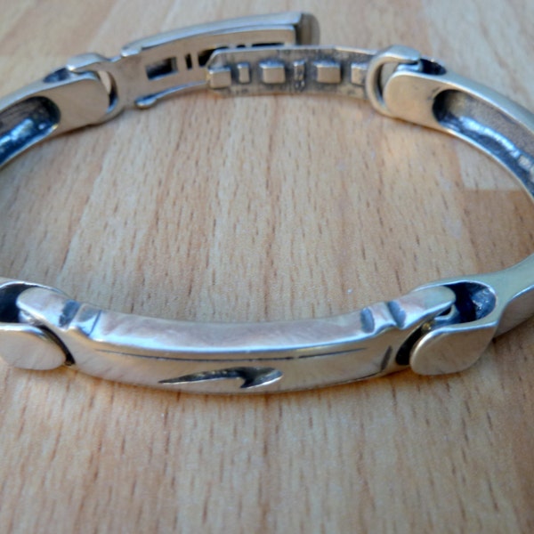 Men bracelet,handmade bracelet,sterling silver bracelet,vintage bracelet