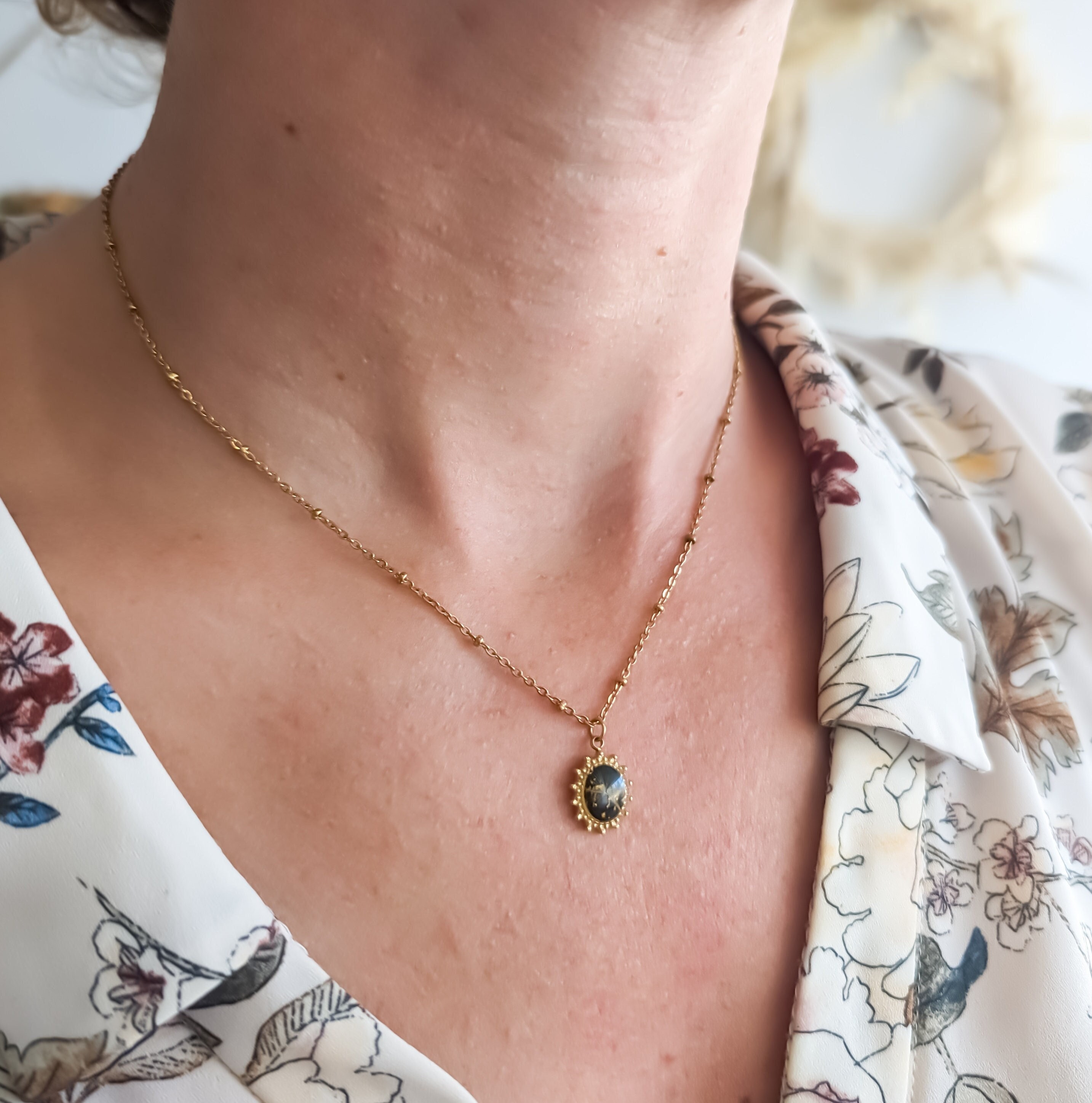 Collana Con Ciondolo Stella Portafortuna Fata - 20 Pollici, Artigianale In Borsa Regalo