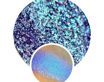 Monster Hunter Collection Multichrome chameleon pressed pan Fainnewedd Single shimmery sparkle 26mm color shift holo Witcher