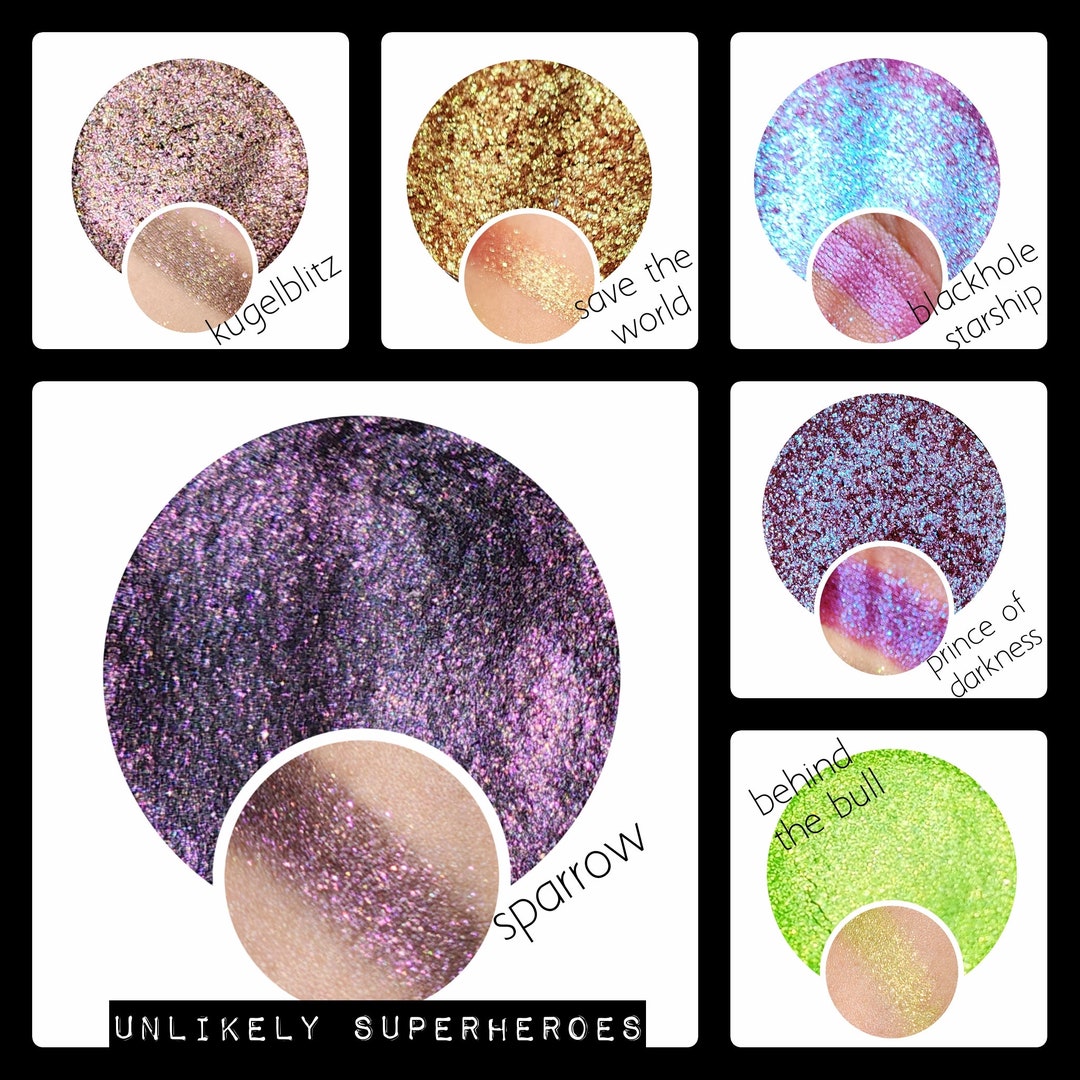 Unlikely Superheroes Collection Multichrome Chameleon Pressed Pans ...