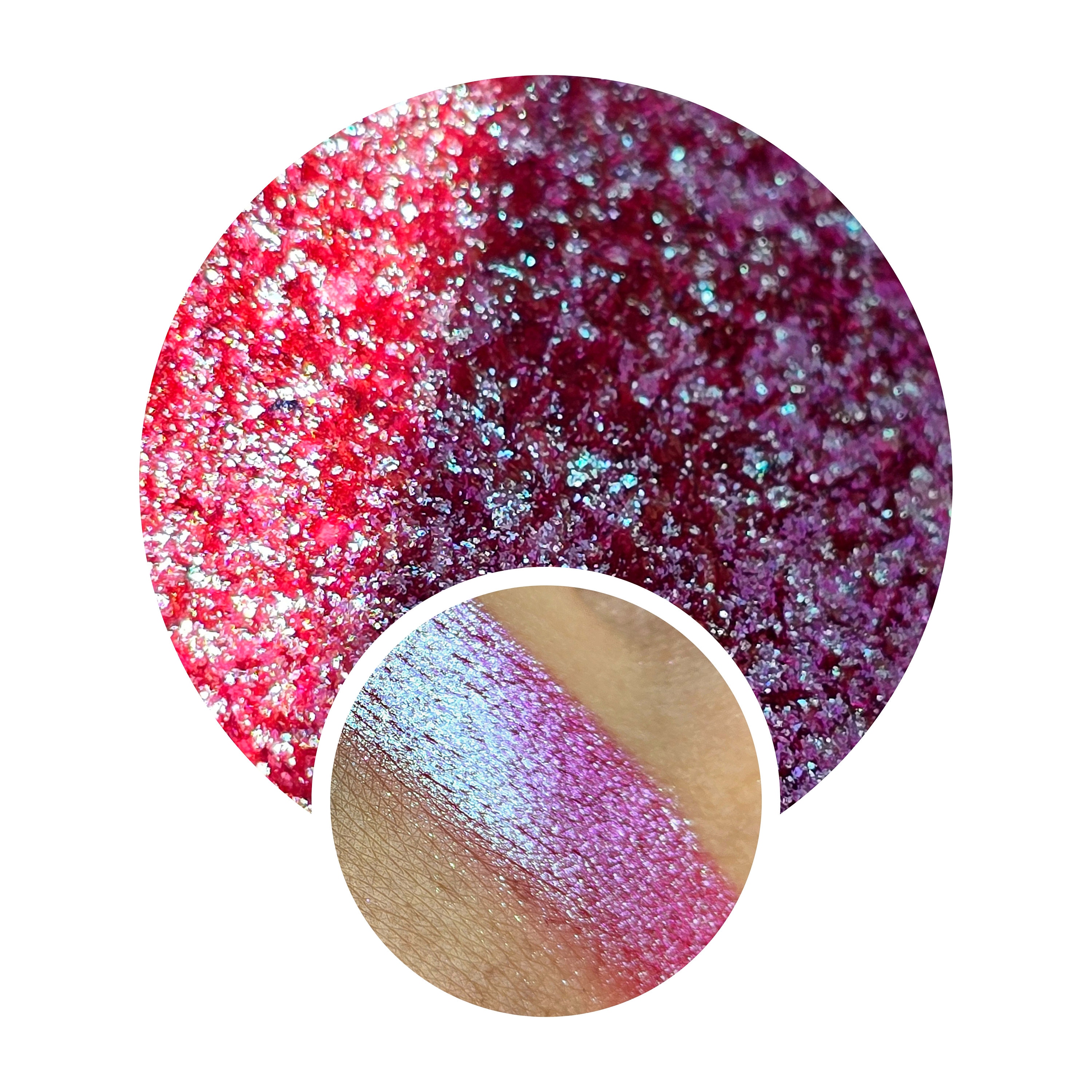 Great Conjunction Collection Multichrome chameleon pressed pan Hmm Fck Single shimmery sparkle 26mm color shift holochrome Witcher