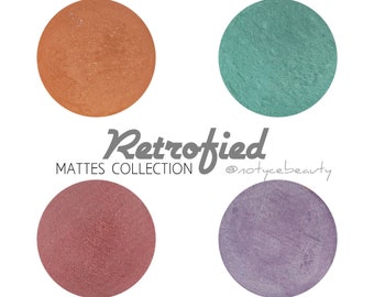 Retrofied Collection bundle Mattes eyeshadow soft pastel colors 26mm