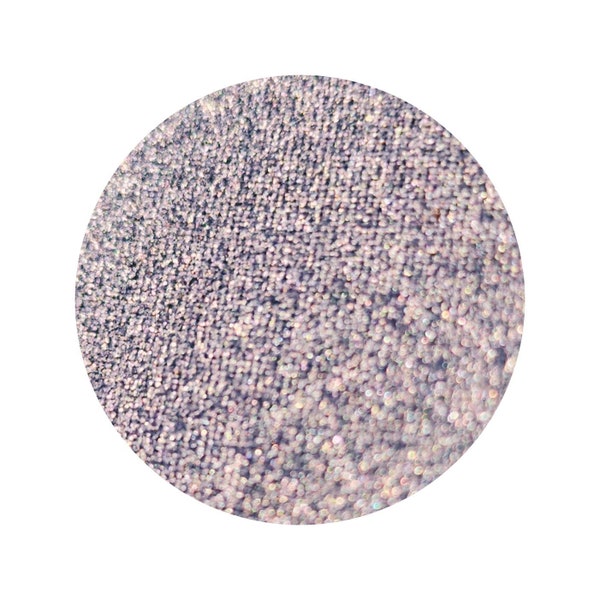 BLOOM BOX lavender silver beige color shift 26mm pressed pan duochrome shimmery sparkle mineral vegan metallic chromatic