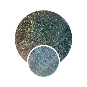 DRAGONLORDS Multichrome Vhagar Chamäleon gedrückt Pfanne Schimmer Vegan Lidschatten Sparkle 26 mm extrem magische Farbverstellung Chamäleon Schatten