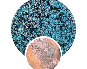 Witch Blade Collection Multichrome chameleon pressed pan X CON SINGLE vegan shimmery sparkle 26mm dupe magical color shift duochrome