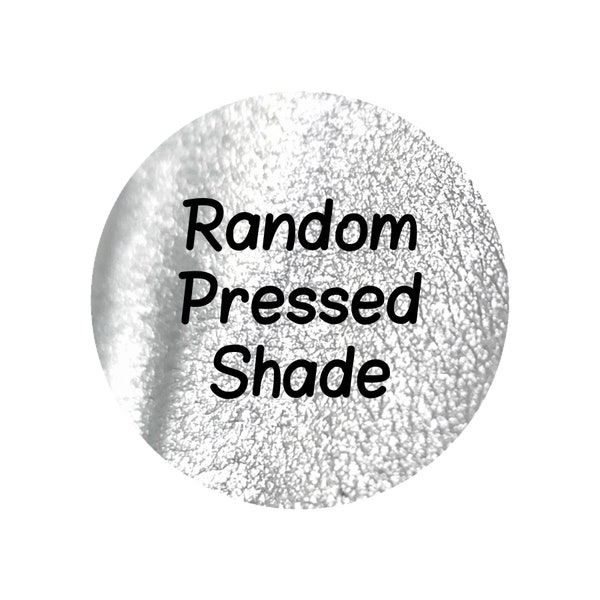 RANDOM SHADE DEAL Multichrome duochrome eyeshadow 26mm chameleon pressed pan metallic darkened undertone color shift singles try before buy