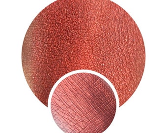 Relic Multichrome chameleon pressed pan rust bronze red shimmer pressed pan 26mm color shifting orangey color shift vegan duo chrome