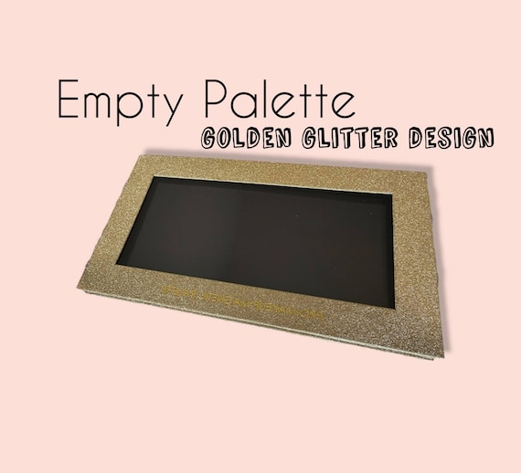 Magnetic Makeup Palette Empty Holographic Cardboard Storage Box