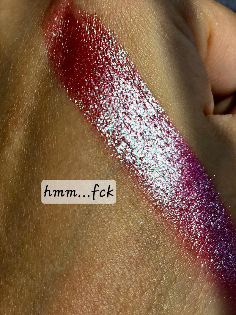 Great Conjunction Collection Multichrome chameleon pressed pan Hmm Fck Single shimmery sparkle 26mm color shift holochrome Witcher image 4