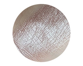 Cyberia lavender silver beige brown color shift 26mm pan duochrome shimmery sparkle mineral vegan eyeshadow chromatic metallic