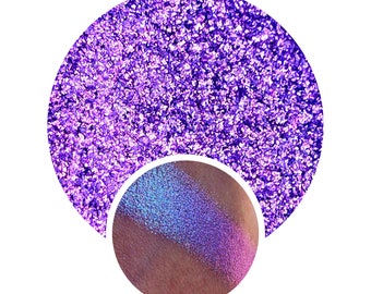 Monster Hunter Collection Multichrome chameleon pressed pan Yennefer Single shimmery sparkle 26mm color shift holo Witcher