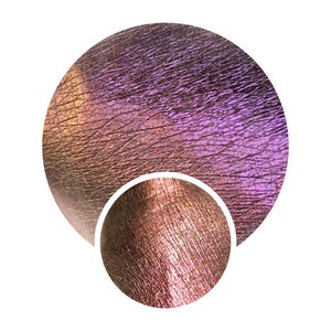 DRAGONLORDS Multichrome Dreamfire Chamäleon gepresste Pfanne Schimmer vegan Lidschatten funkeln 26 mm dupe magisches Farb Shift Chamäleon