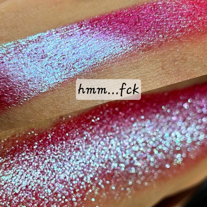 Great Conjunction Collection Multichrome chameleon pressed pan Hmm Fck Single shimmery sparkle 26mm color shift holochrome Witcher image 6