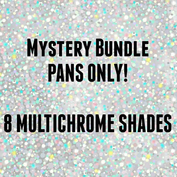 MYSTERY Multichrome Bundle deal 8 chameleon pressed pans Set Shimmer iridescent duochrome MultiChromes | with palette option