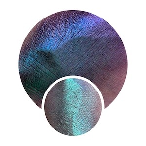 DRAGONLORDS Multichrome Moondancer Chamäleon gepresste Pfanne Schimmer vegan Lidschatten Sparkle 26 mm extrem magische Farbverstellung Chamäleon Schatten