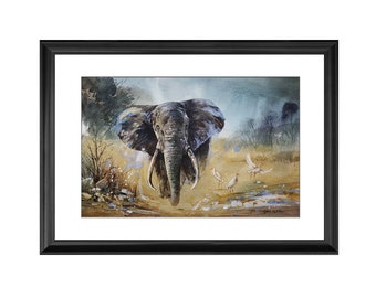 Digital Print - Elephant