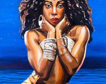 Yemaya 11x14 inch Print
