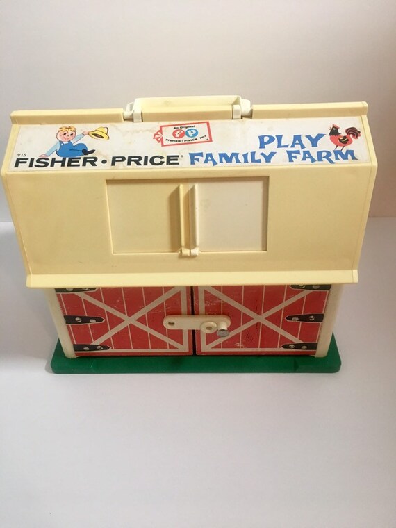 Fisher Price Barn 1967 Etsy