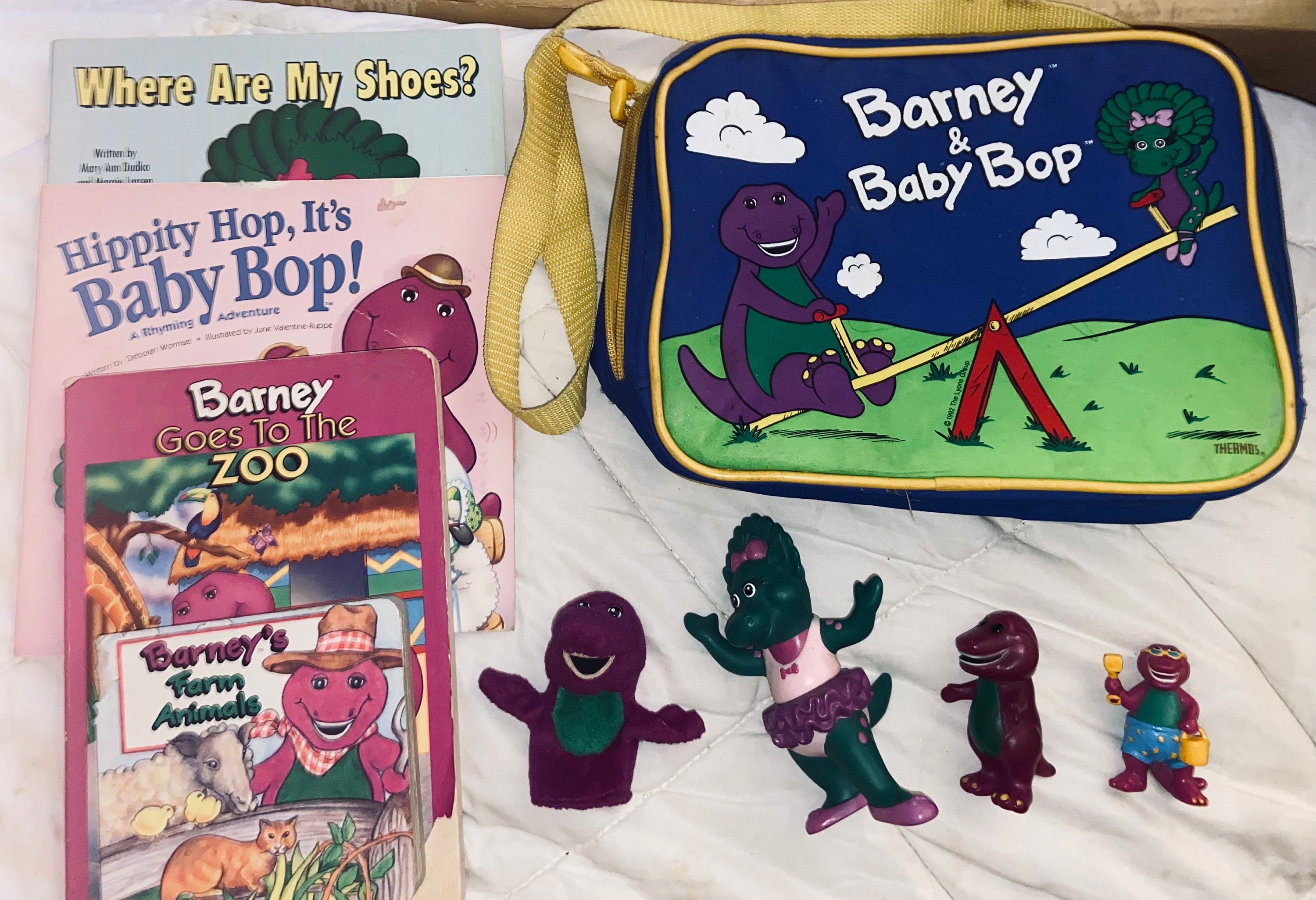 Barney Lunch Box - Etsy