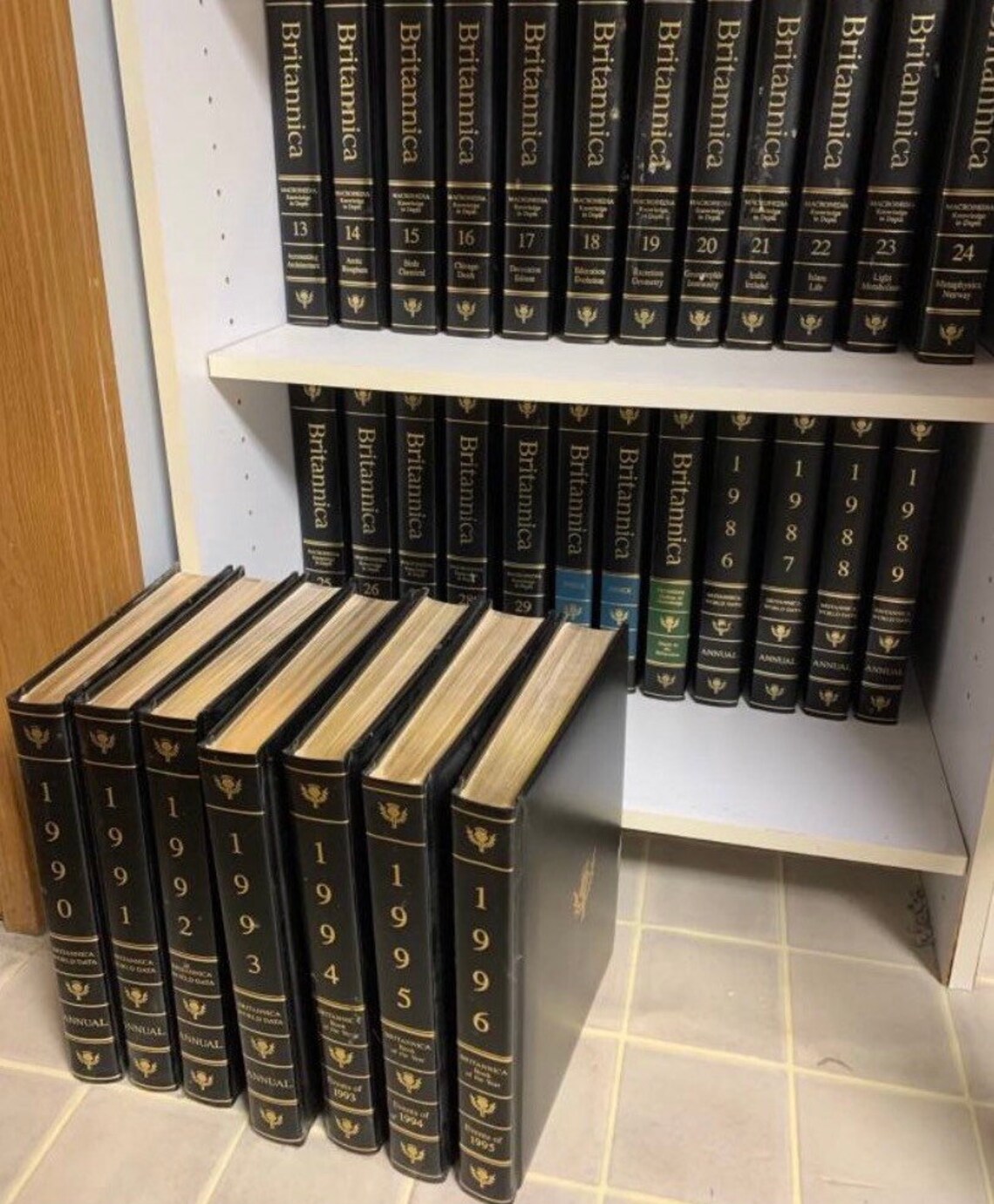 Full Set of Encyclopedia Britannica 15th Edition 1986 42 Etsy