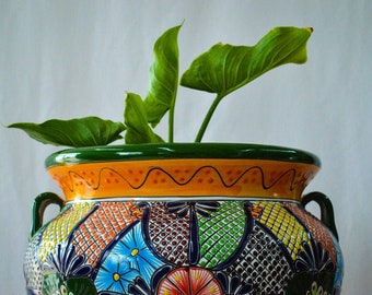 Maceta de talavera