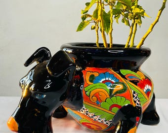 Talavera Hundetopf: Indoor Outdoor Planter, 36 cm