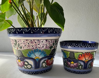 2 Talavera Conic potten