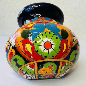 Maceta Talavera de lado
