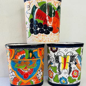 Talavera Trashcan