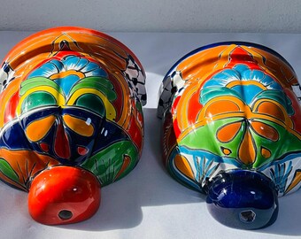 Maceta talavera de pared