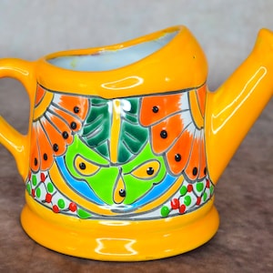 Watering can Talavera Orange pot