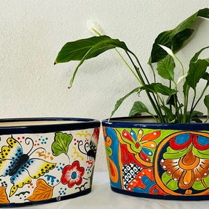 Talavera flower pot