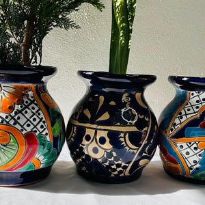 Elegant talavera vase