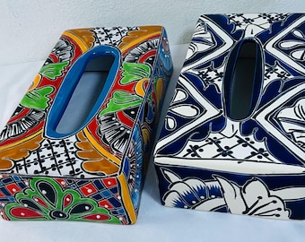 1 Talavera Tissue Box Cover