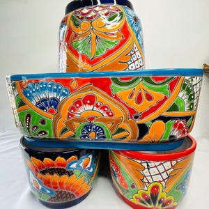 Talavera flower pot