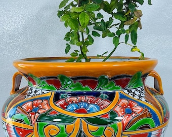 Maceta de talavera