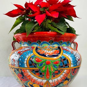 Maceta de talavera