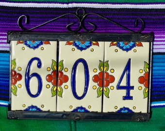 Talavera House Numbers