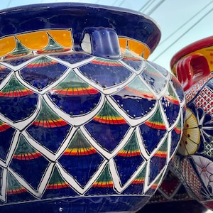 Talavera  flower pot