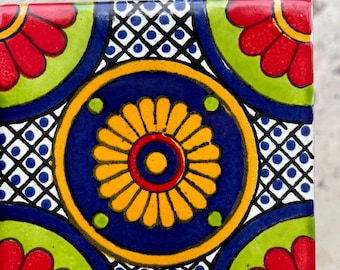 10 Mexican tiles  4x4"