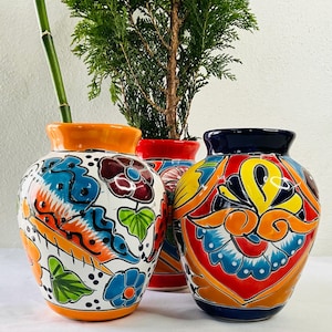 Elegant talavera vase