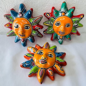 3 - 壁用のタラベラの小さな太陽