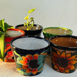 Talavera flower pots