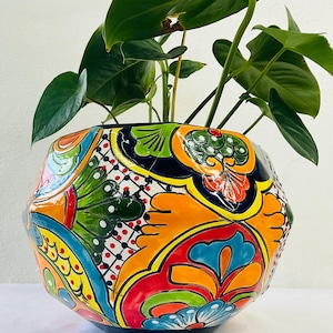 Maceta de talavera