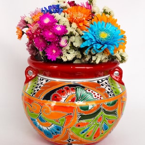 Talavera Small flower pot