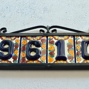 Talavera House Numbers