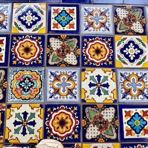 40 Talavera Tile mix 6 &quot;